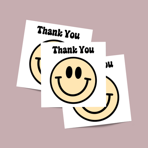 SMILEY RETRO STICKERS