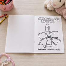 Load image into Gallery viewer, MAKE UP SPA DAY COLORING BOOK 8.5X11