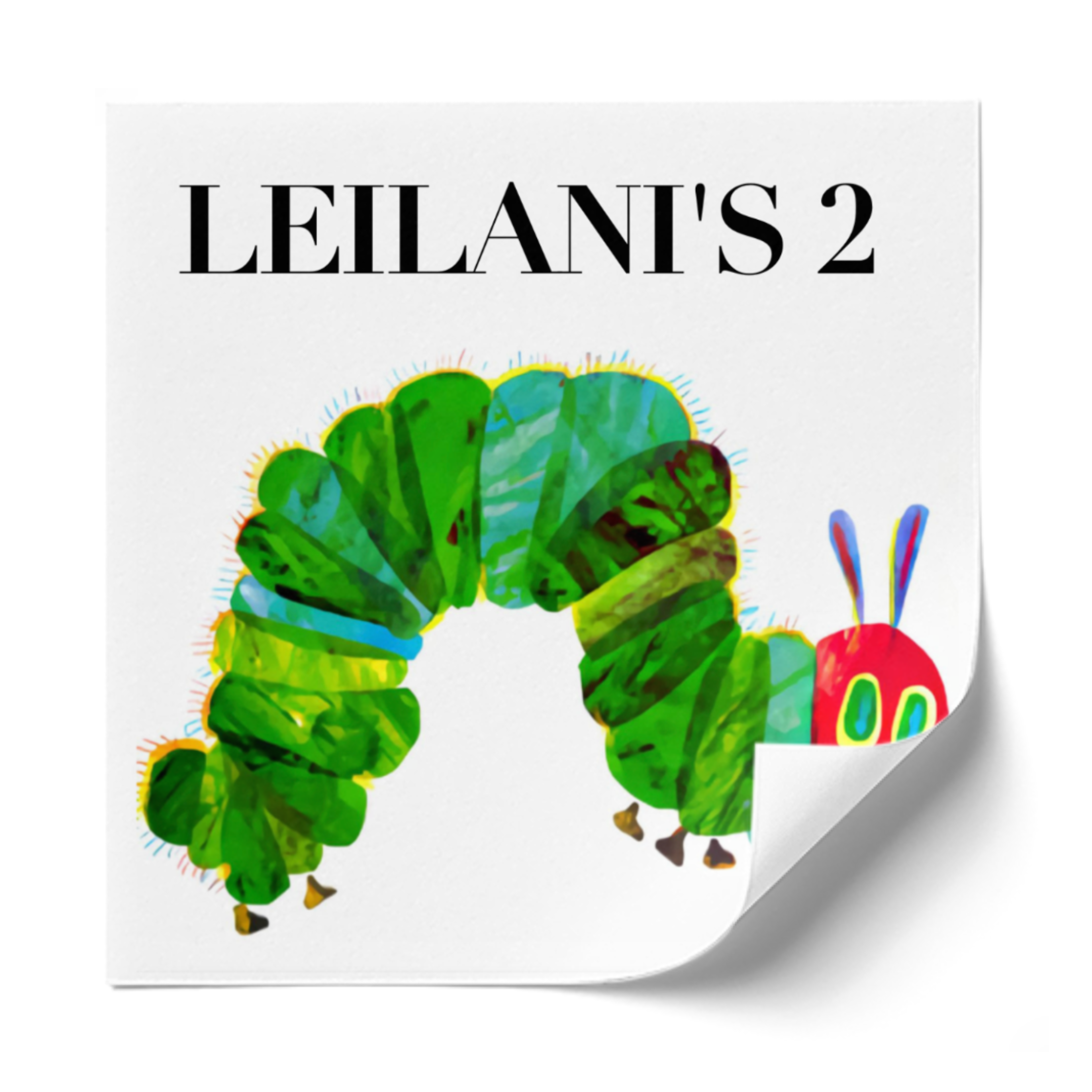 Coloring Kit Party Favor - Very Hungry Caterpillar